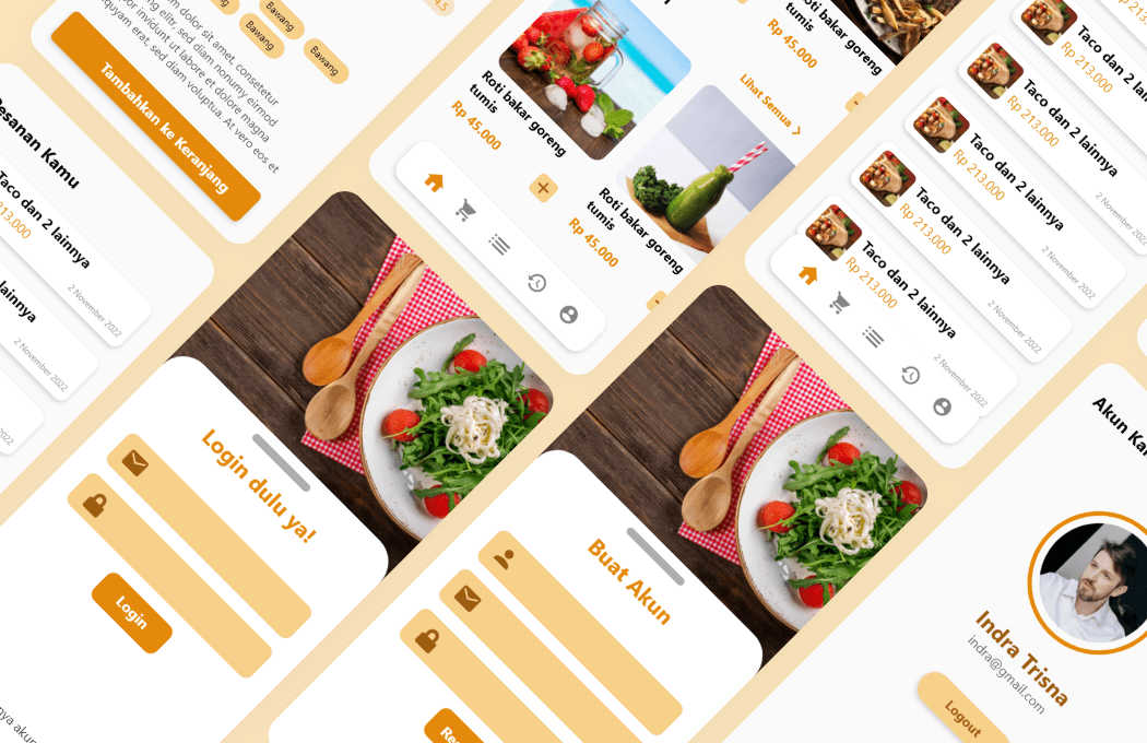 Flutter Mobile Development: Food Shop App